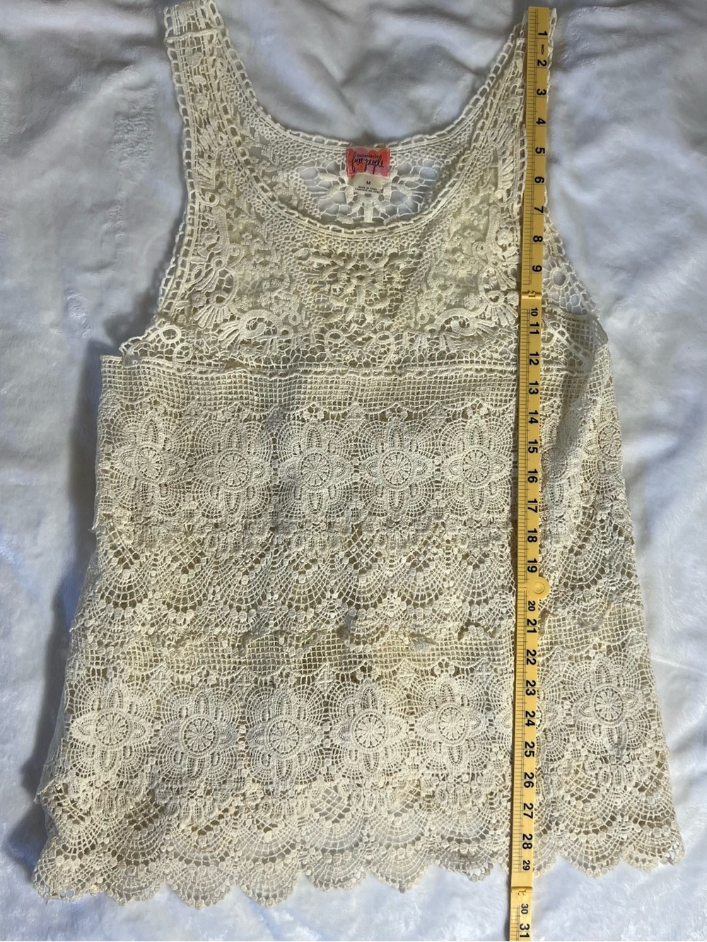 Free People Lace & Crochet Top - Picture 5 of 11